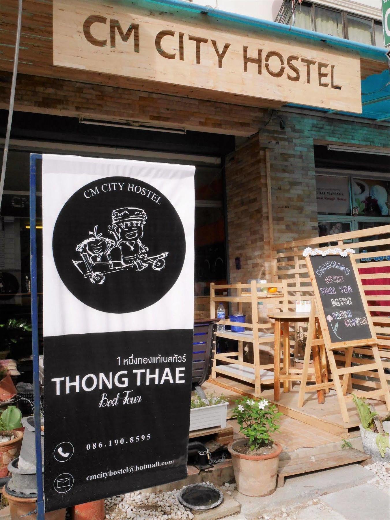 Cm City Hostel Chiang Mai Dış mekan fotoğraf